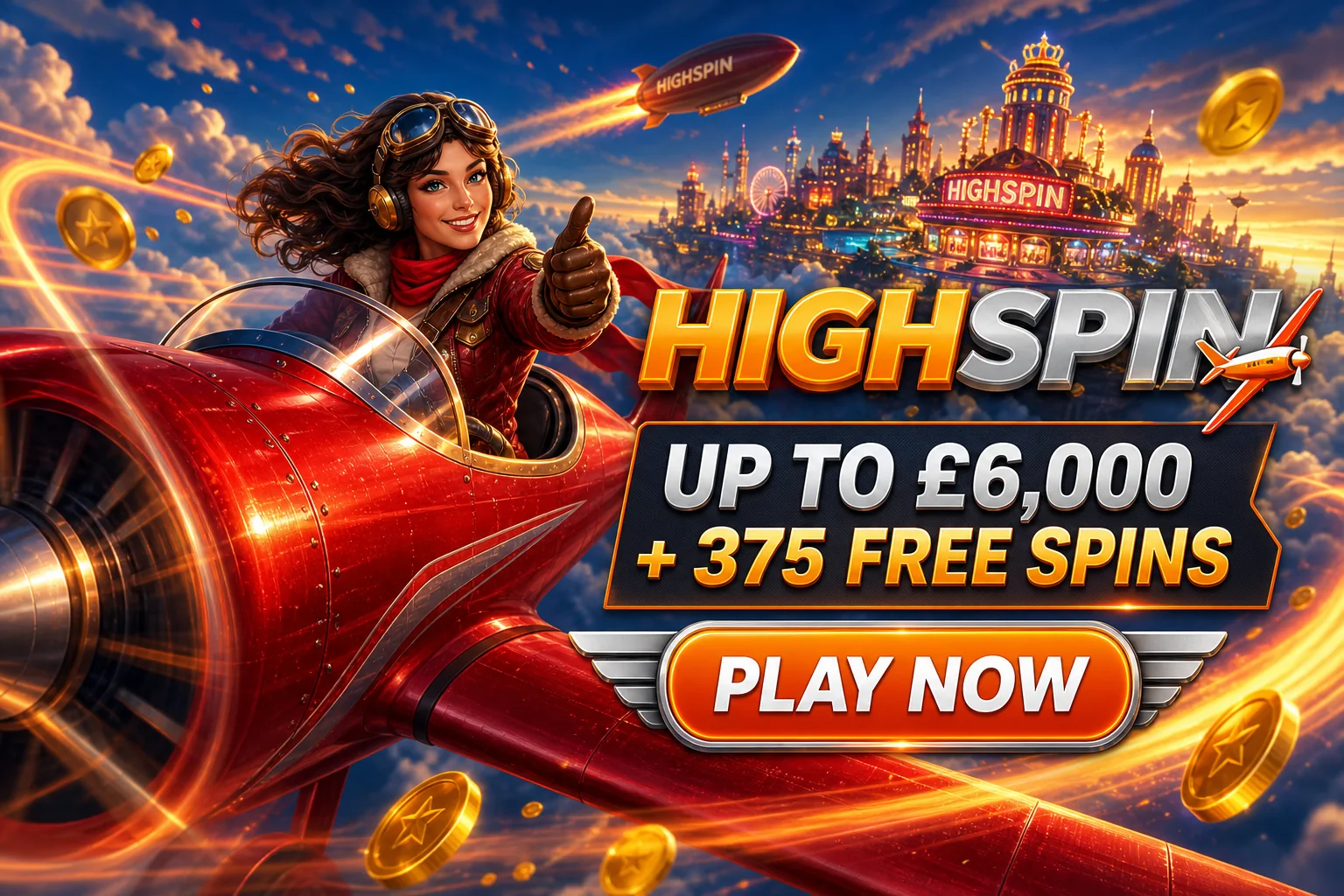 HighSpin casino promotion